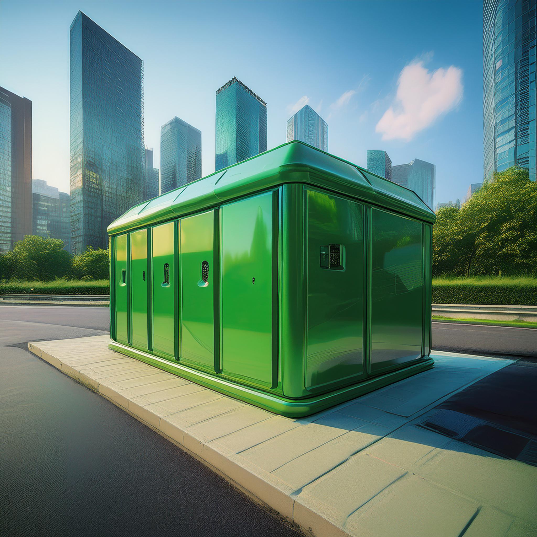 Roadside plastic electrical enclosure